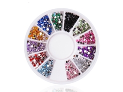 Acessórios para Unhas Decoradas com Strass, Cristais e Aplicações de Strass. MDUG