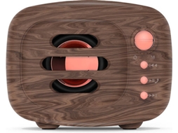 Coluna Bluetooth ANSELF B11 Castanho