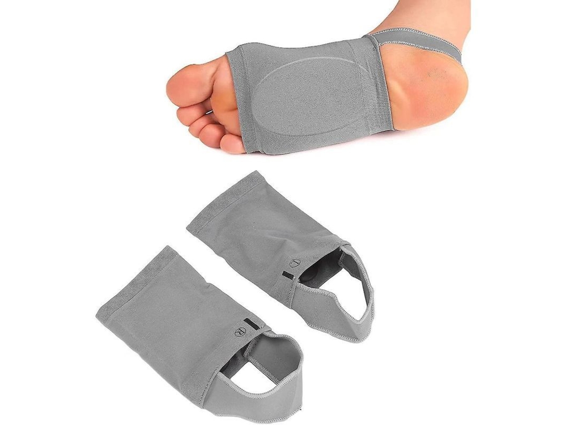 Mangas de Apoio Plantar para Fasciite Plantar, Apoio Arco Pé Plano e Dor de Pé Sly