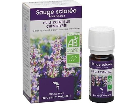 Óleo Essencial DR. VALNET Sálvia Sclarea Bio (10 ml de óleo essencial)