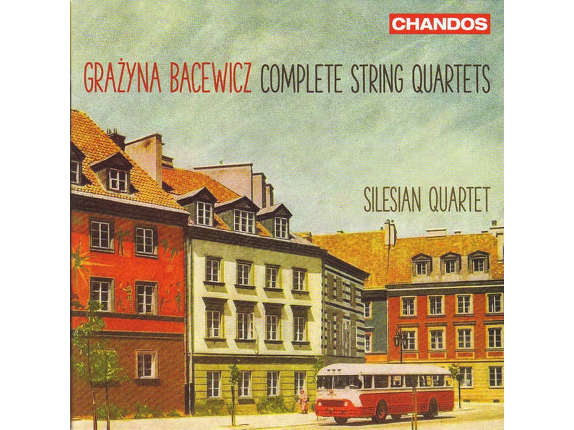 CD Gra-yna Bacewicz, Silesian Quartet - Complete String Quartets (1CDs)