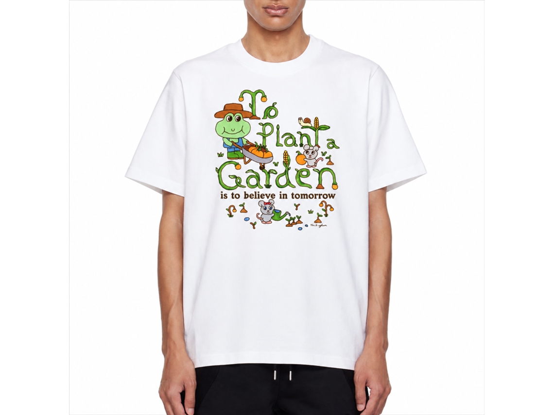 Rockinstone Plant A Garden Tom Bingham T-shirt Unique Designer Style