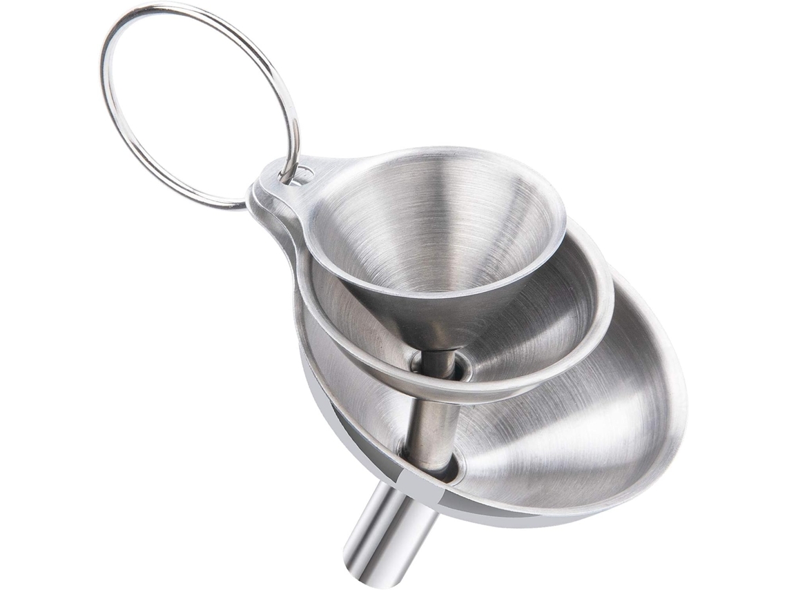Funil, Conjunto De 3 Funis Pequenos Para Encher Garrafas, Funis De Cozinha Para Botijões