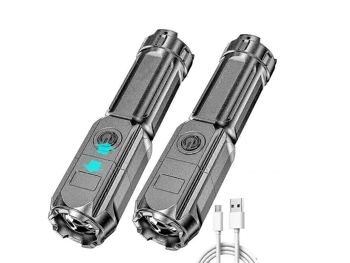Lanterna Tática Led Superbrilhante Com Zoom Recarregável Para Acampamento E Caminhada Olysi Shop