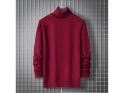 Fasst Jersey de Cuello Alto para Homens, Otoño e Invierno, Moda Harajuku