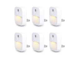 Luz Noturna Led Yizhood Sensor Anoitecer Casa Banho Branco