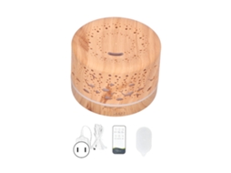 Laxiscreed Umidificador Com Aromaterapia De 700ml, Luz Noturna E Caixa De Som Bluetooth Para Relaxamento