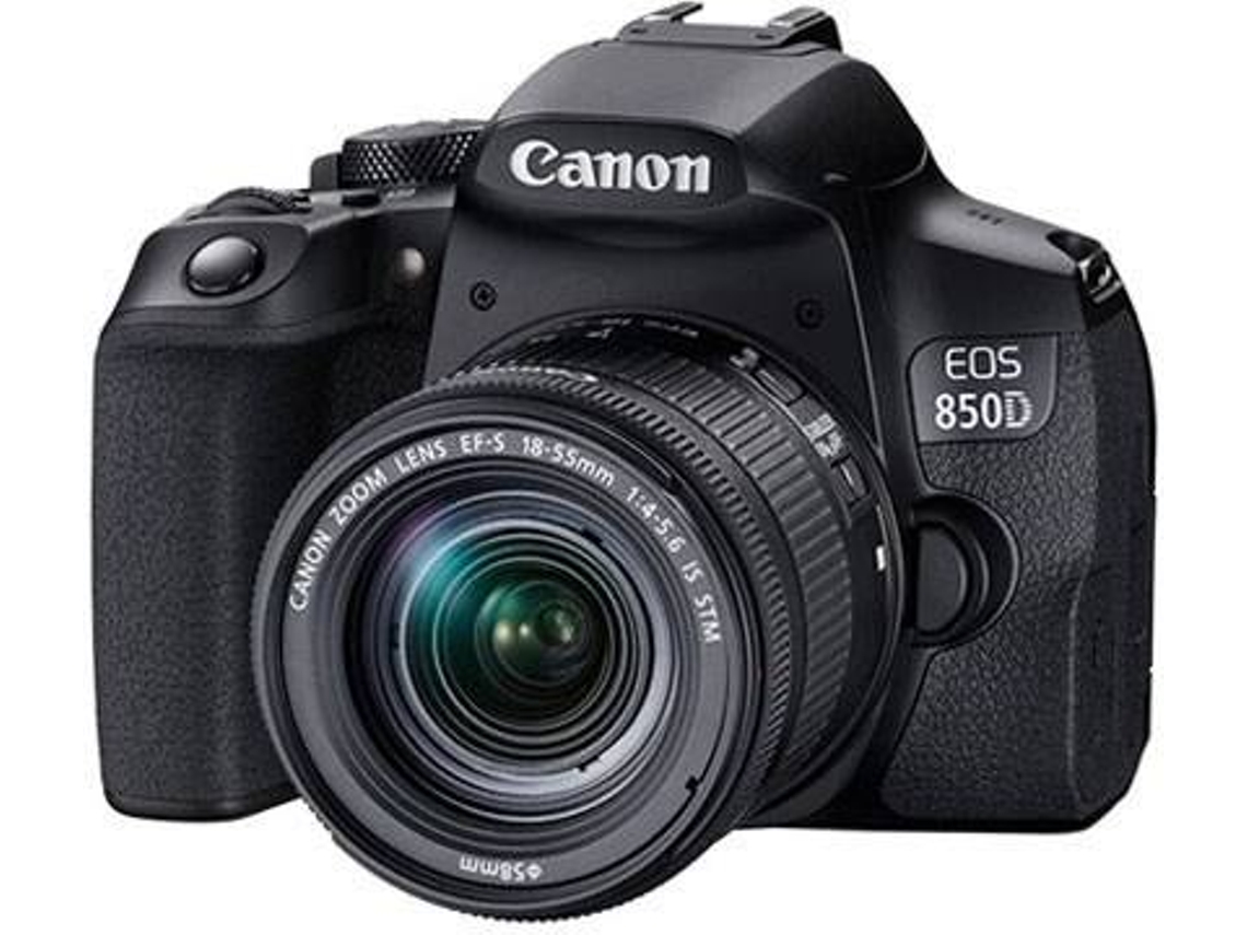 Kit Máquina Fotográfica Reflex CANON EOS 850D + EFS-18-55mm f/3.5-5.6 (APS-C)