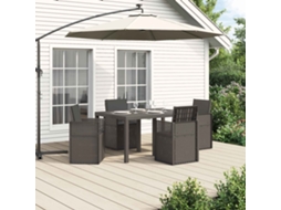 Vidaxl Conjunto De Jantar Para Jardim 5 Unid. Pp