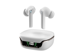 Fones De Ouvido Sem Fio, Cancelamento De Ruído Ativo Bluetooth 5.3 Fones De Ouvido Estéreo Bluetooth Com Microfone