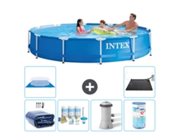 Intex Piscina Com Estrutura Redonda - 366x76 Cm - 7-peças S31592
