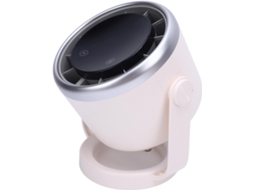 Ventilador De Mesa Usb Silencioso Com Vento Forte Para Quarto, Preto.