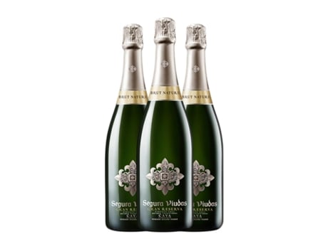Espumante SEGURA VIUDAS Brut Nature Cava Grande Reserva (0.75 L - 3 Unidades)