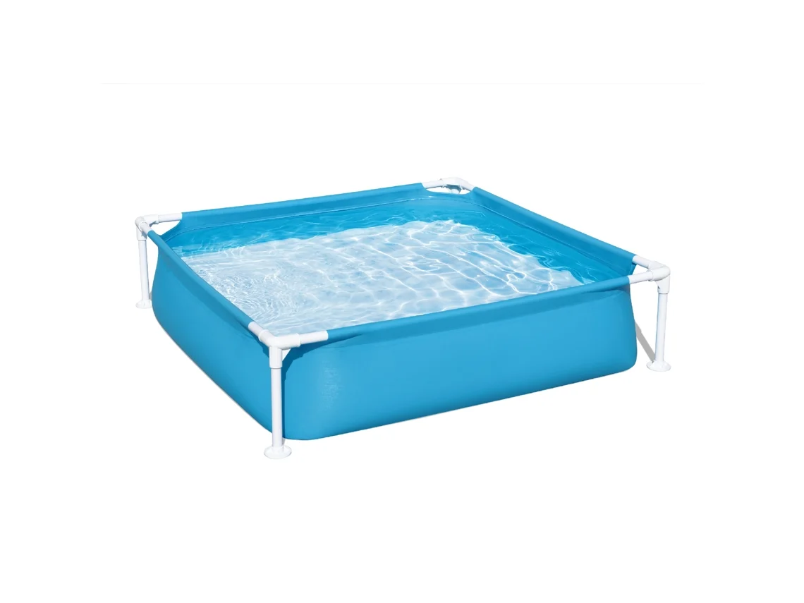 Piscina Desmontável Tubular Infantil BESTWAY My First Frame Pools 122X122X30 5 Cm Capacidade de 365 Litros