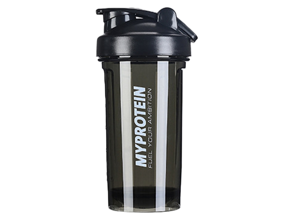 Ferramenta Copo de Pó Proteína Cor Brilhante Preto Inspirational Fitness Workout Sports Protein Shaker Bottle Tecnologia Mistura Dupla com UISAVE
