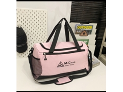 (rosa) Mala De Viagem De Grande Capacidade, Leve E Casual, Com Divisórias Para Itens Secos E Molhados.