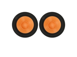 Papel de Subwoofer de 1 polegada, laranja AQUAFORGE