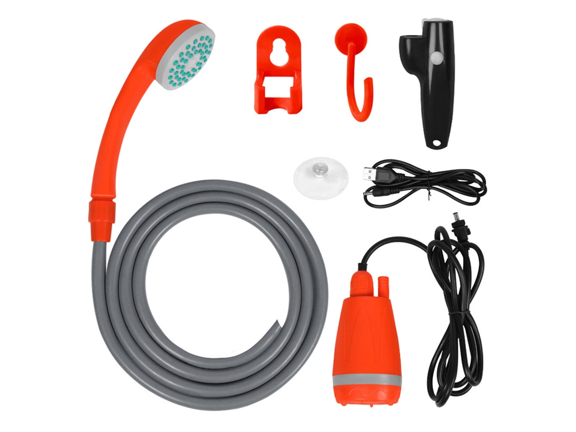 Ducha Ducha - Batería De Litio Usb Naranja