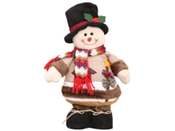 Boneca De Natal Em Pé Papai Noel Renasci Snowman Decorativo Natal Ano Novo Ornament