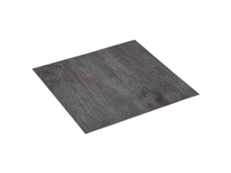 Conjunto 55 Piso Quadrado Vidaxl Castanho Pvc (5,11 M²)