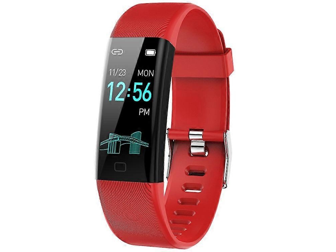 Relógio inteligente F07t com monitor de frequência cardíaca e rastreador de condicionamento físico, à prova d'água, Ly Ebike