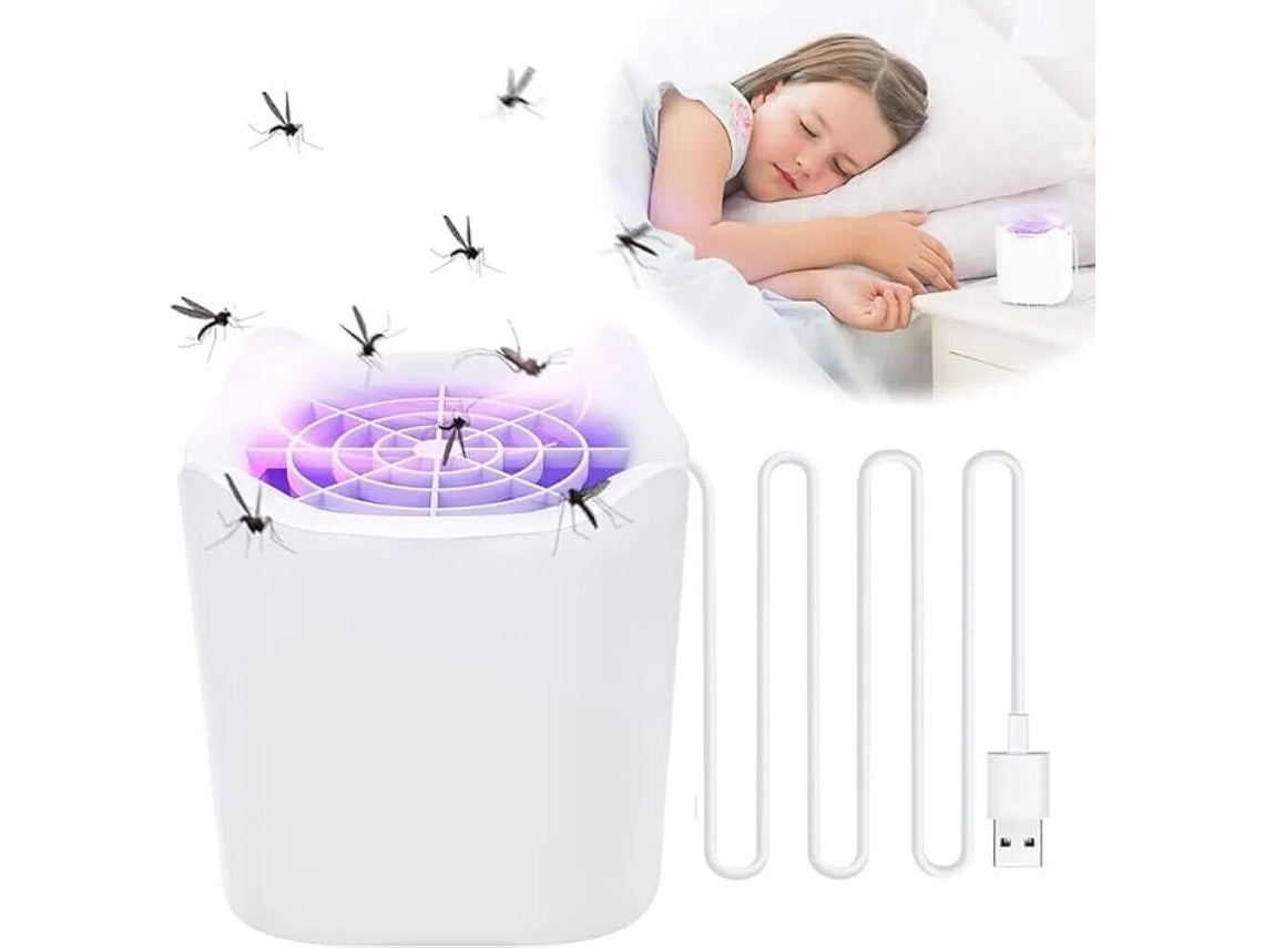 Mata Insetos, Mosquitos, Pequeno, Leve, Mata Percevejos, Moscas, Apanhador De Pragas, Ultra Silencioso, Usb Zeuxo