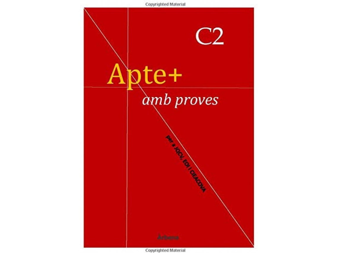 Livro Apte Amb Proves C2 de Sònia Sellés Soler