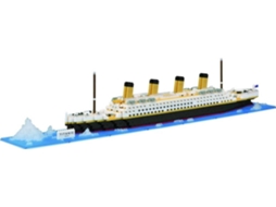 Construção NANOBLOCK Titanic (Idade Mínima: 12 - 1800 Peças)