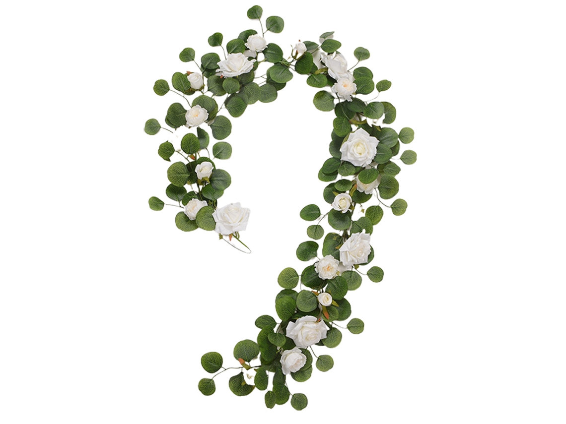 EIOORORRIY Vinha Artificial De Eucalipto Decoração Para Casa E Mesa De Casamento