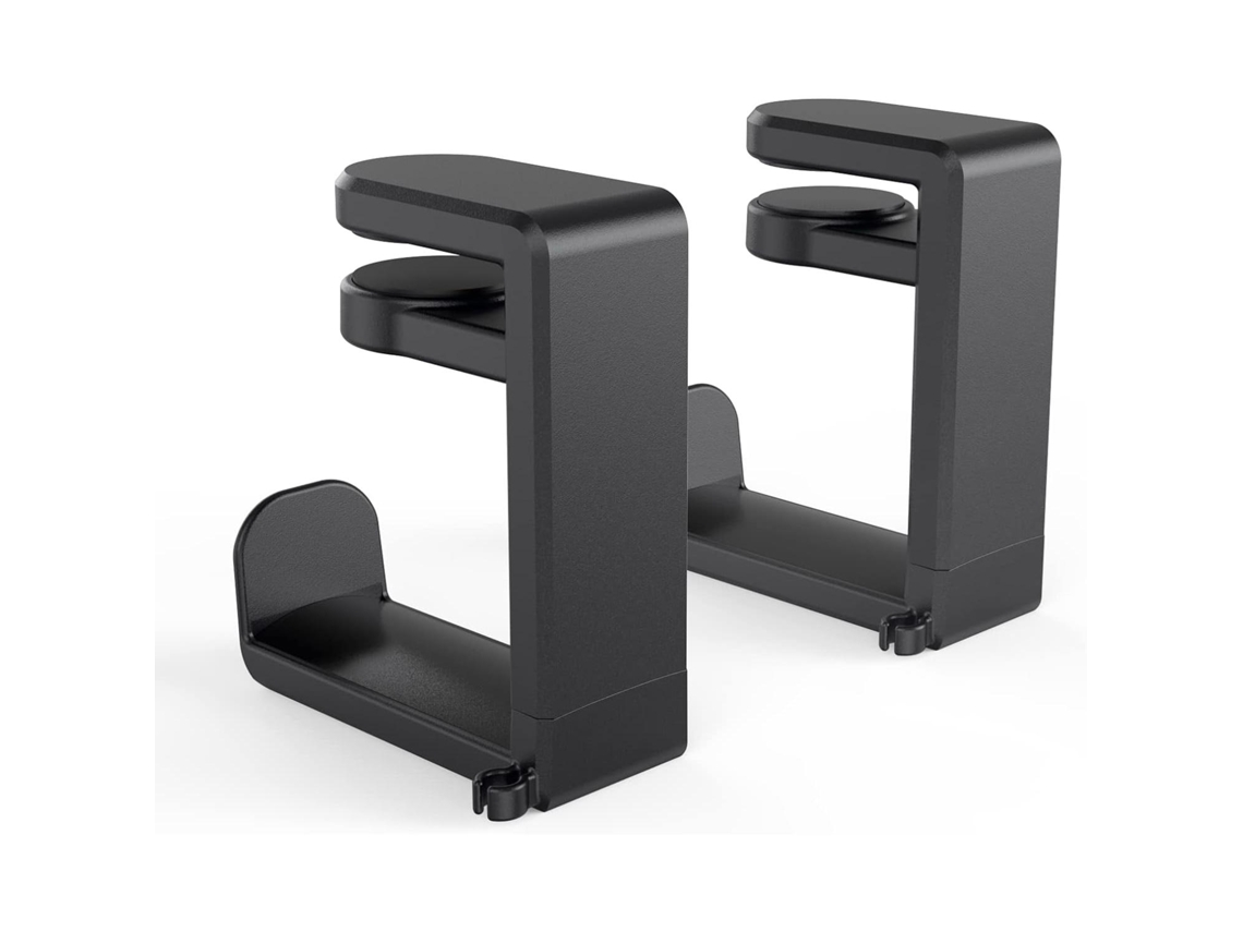 Suporte Ajustável Para Fone De Ouvido Suporte Para Fone De Ouvido Preto_pacote Com 2 Aquaforge