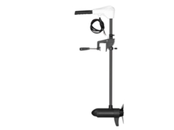 Motor Elétrico de Tração com 25 Kg Empuxo Popa para Barco Montado no Espelho 12 V Eixo 76,2 Cm 8 Velocidades Indicador Bateria Caiaques em Água Doce e