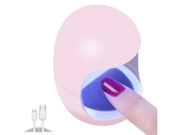 Lâmpada De Fototerapia Para Unhas, Lâmpada De Gel Uv Cute Egg Para Unhas, Mini Luz Uv Usb Para Unhas, Terapia Solar Led Ly Ebike