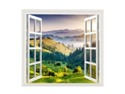 Tapestry Parede Verde Montanha Bohemia LAXISCREED