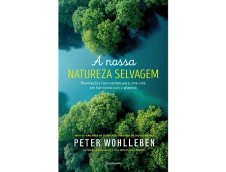 Livro A Nossa Natureza Selvagem de Peter Wohlleben (Português)