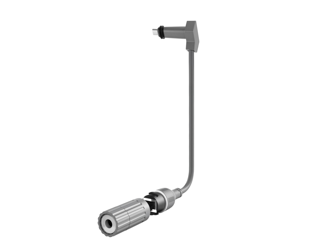 Conector cabo satélite RJ45 fêmea IP68 1200Mbps compatível com V2 gen2 retangular 9.8ft com Samsung