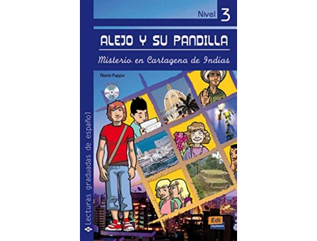 Livro Misterio Cartagena Indias de Flavia Puppo (Espanhol)