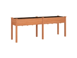Planter, Planters Vidaxl Marrom Madeira (203 X 53 X 76 Cm)