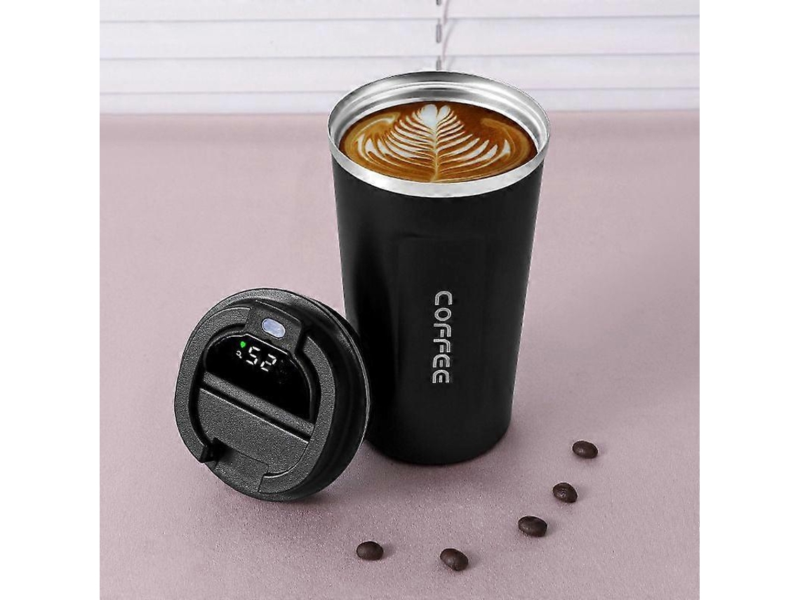 Garrafa Térmica Inteligente Para Café Com Visor Led E Temperatura Ly Ebike