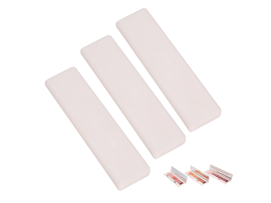 3pcs Paleta De Sombras De Ojos Focallure 10 Colores Glazed