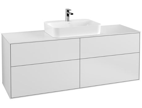 Villeroy Und Boch Finion Móvel de apoio F44100 1600X603X501Mm Abdeckplatte White Matt