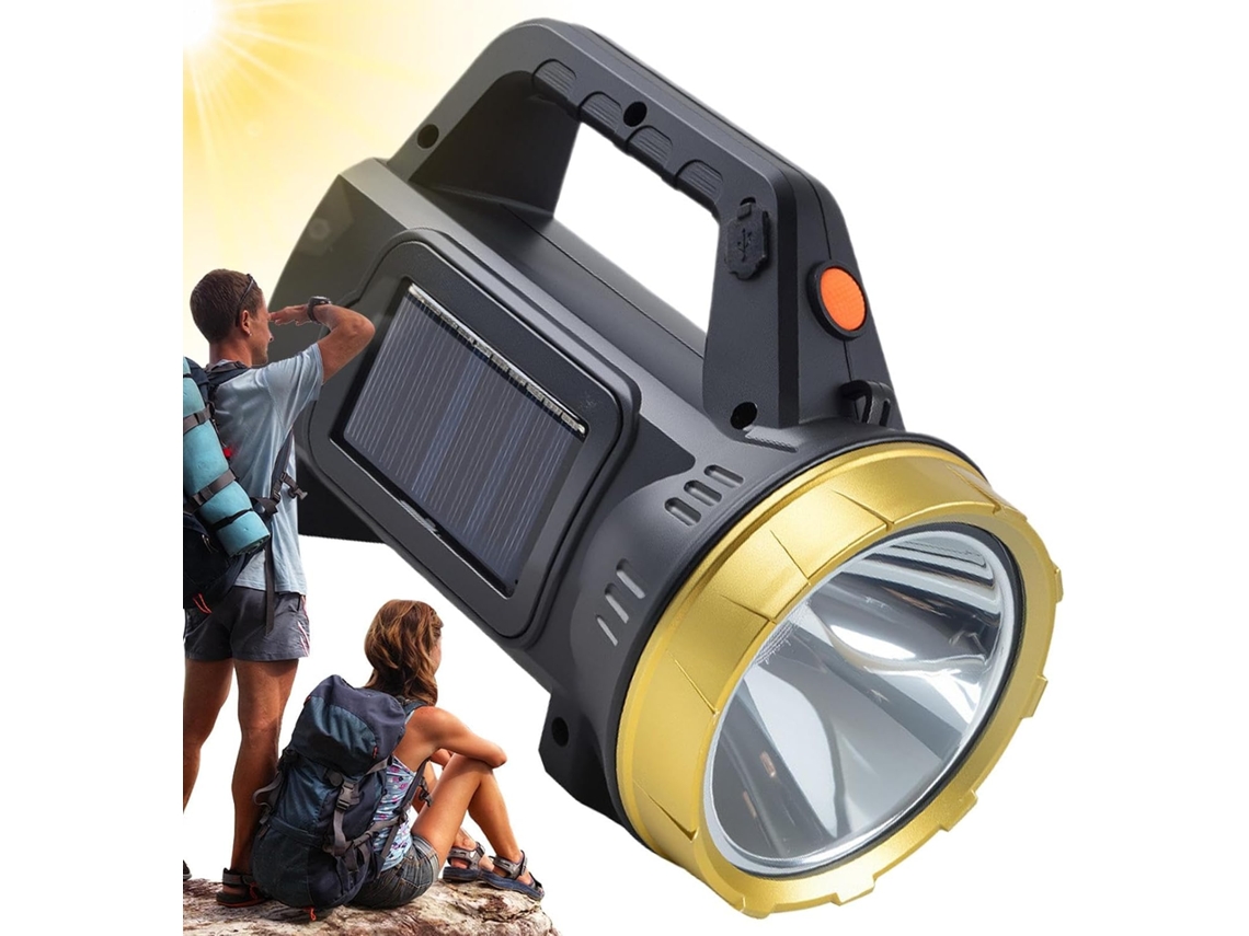 Lanterna Portátil, Lanterna De Sobrevivência Led Solar