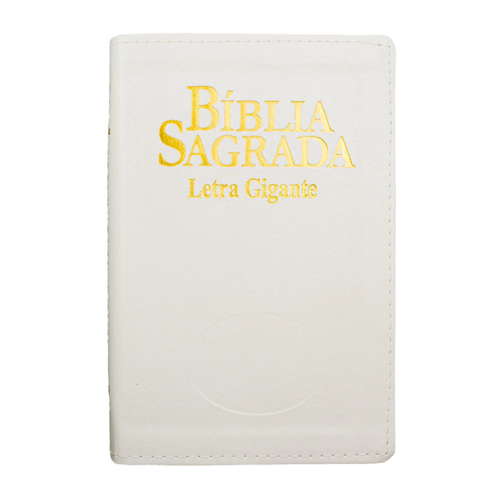 Livro Biblia Rc Letra Gigante Capa Luxo Com Indice Branca Edifique De Diversos (português Do Brasil)