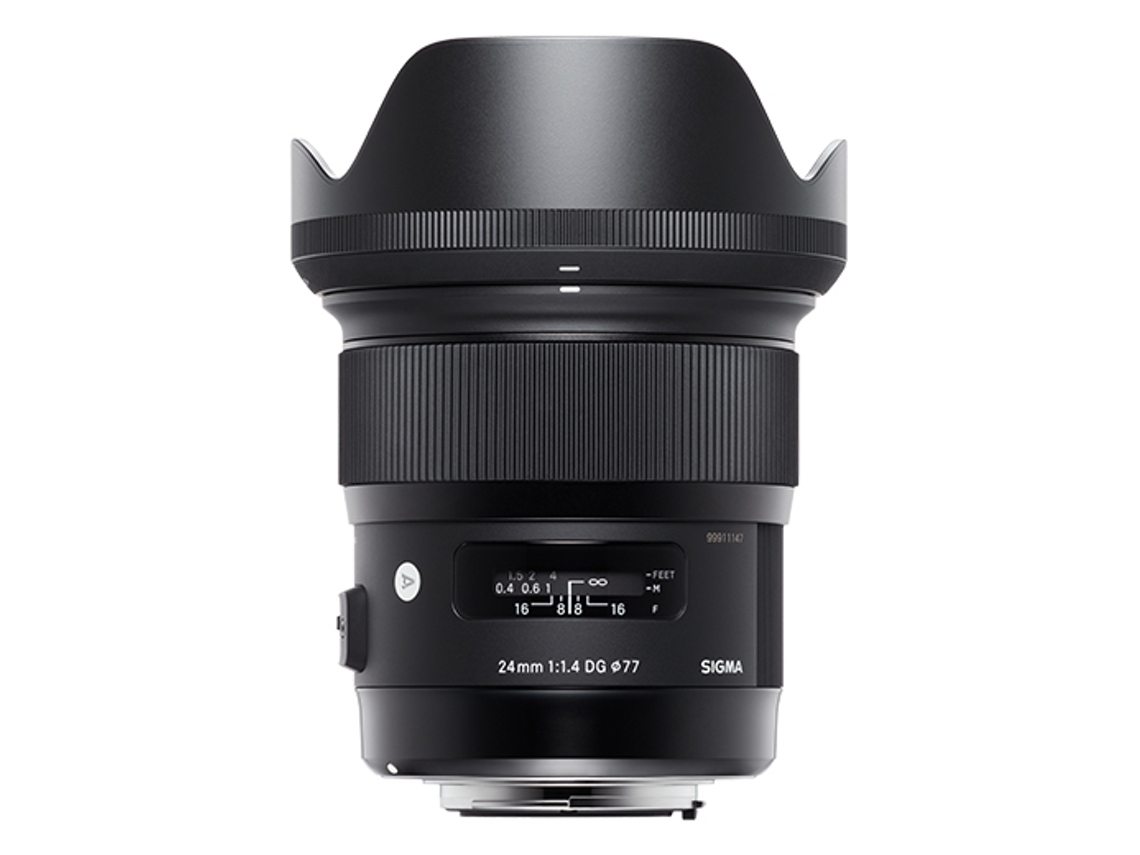 Objetiva SIGMA 24MM/1.4DG (A) HSM   (Encaixe: Nikon F - Abertura: f/16 - f/1.4)
