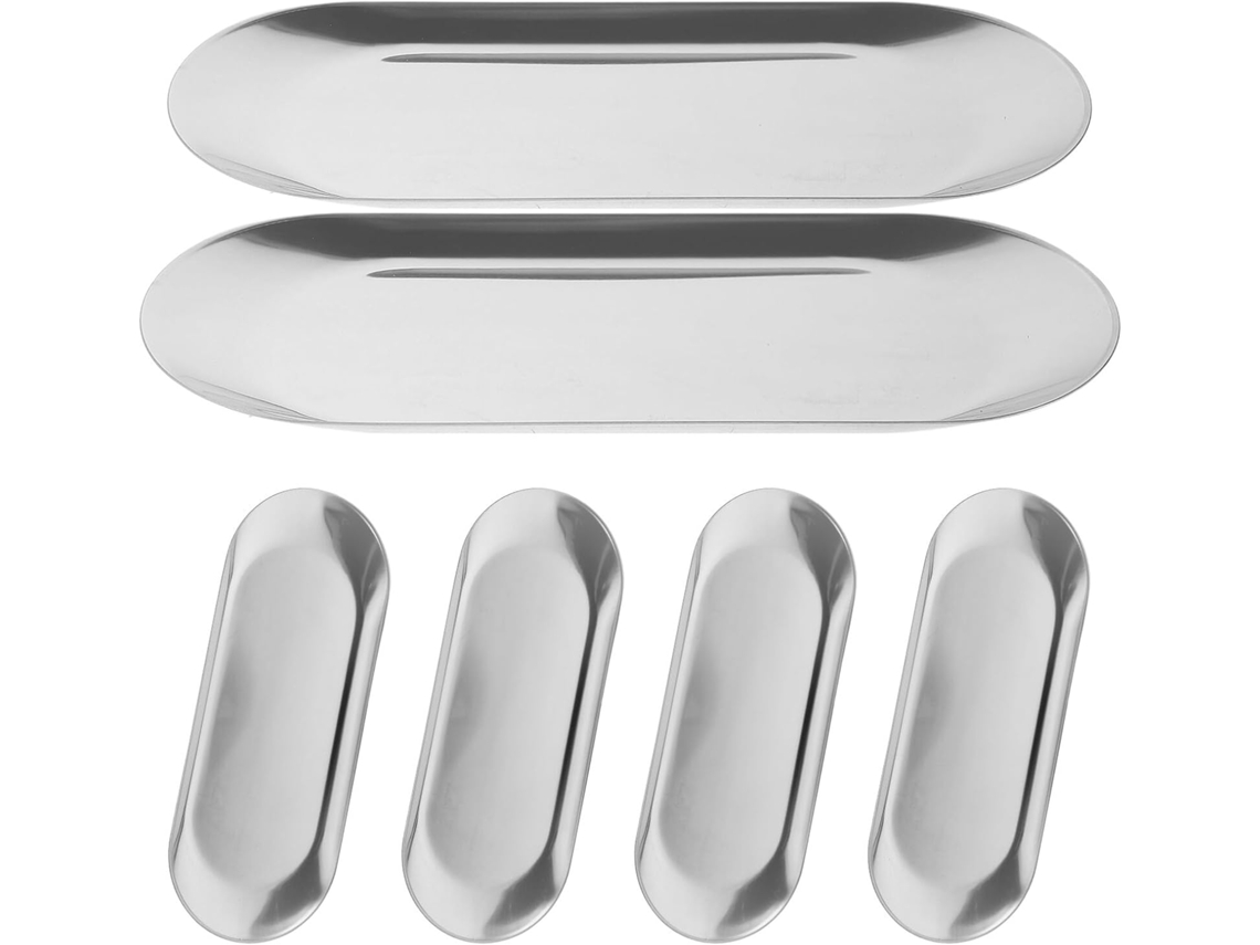 6 Peças Aço Inoxidável À Corrosão Para Cosméticos E De Décoratif Pour De Et Hôtel Gokoco