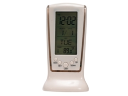 Relógio Digital com Display Led Retroiluminado Termómetro e Calendário NEVEANCE