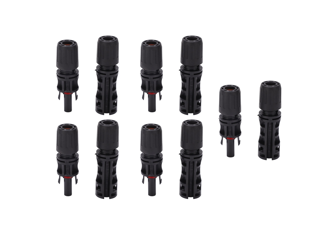 Conector Pv Solar Waterproof 50a 5 Conjuntos