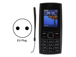 Aetheria celular X2 02 com Tela 1,77 Polegadas, Dual Chip, Botões, Ideal para Idosos