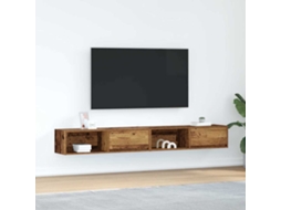 Vidaxl Móveis De Tv 2pcs 100x31x25,5cm Deriv. Madeira Madeira Velha