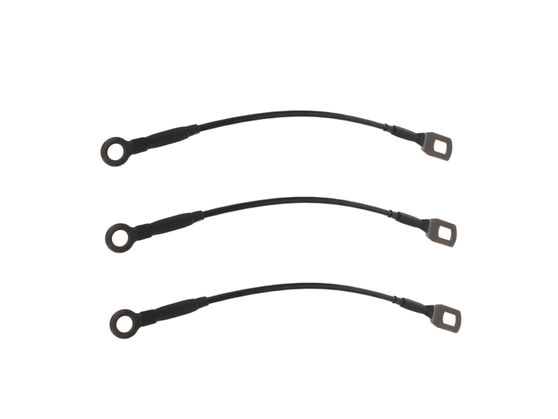Cabo De Aço Reforçado Para Porta Traseira, Conjunto De 3 Peças, Para Suvs E Caminhonetes.