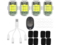 Luzes Estroboscópicas SFUSHOS para Aeronaves 3,7 V 350 Mah